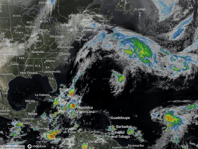 Atlantic Infrared Satellite