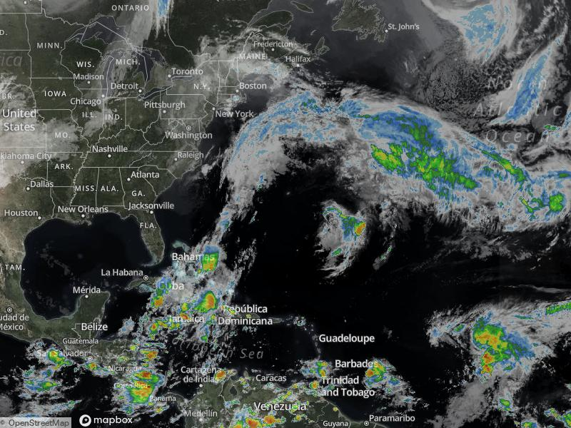 Atlantic Infrared Satellite