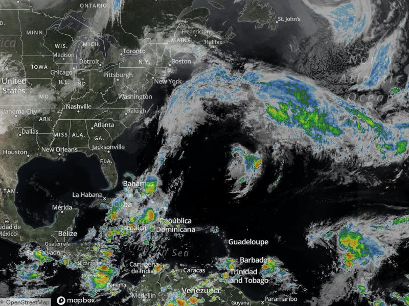 Atlantic Infrared Satellite