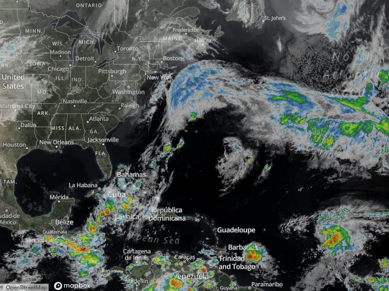 Atlantic Infrared Satellite