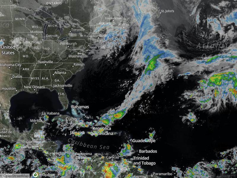 Atlantic Infrared Satellite