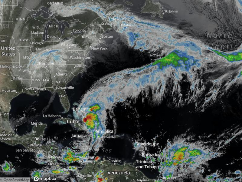 Atlantic Infrared Satellite