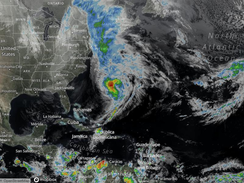 Atlantic Infrared Satellite