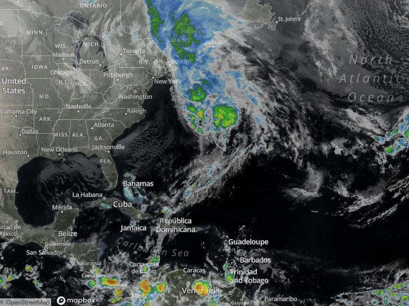 Atlantic Infrared Satellite