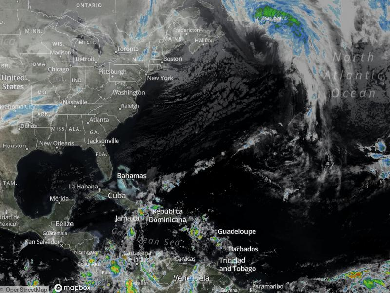 Atlantic Infrared Satellite