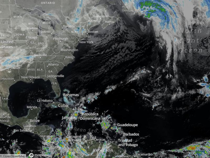 Atlantic Infrared Satellite