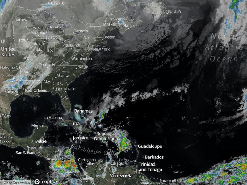 Atlantic Infrared Satellite