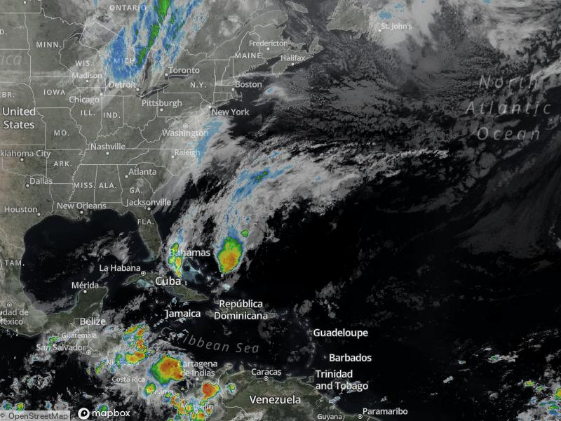 Atlantic Infrared Satellite