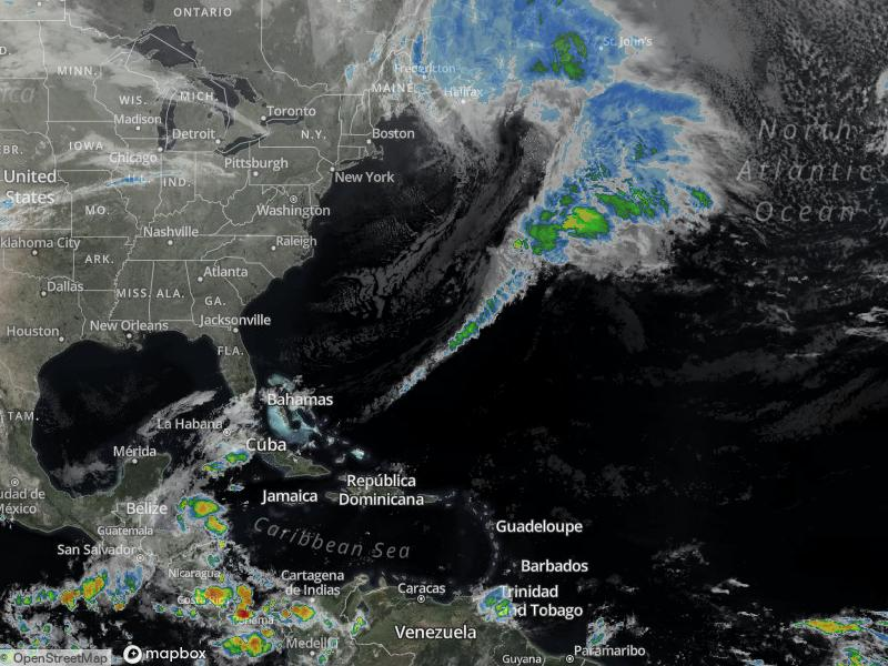 Atlantic Infrared Satellite