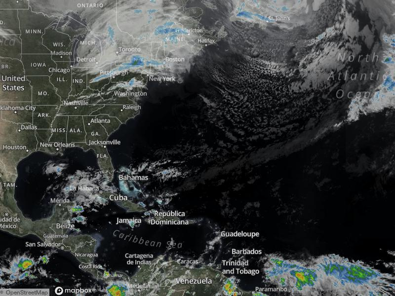 Atlantic Infrared Satellite