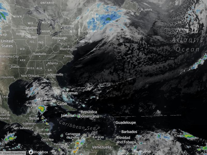 Atlantic Infrared Satellite