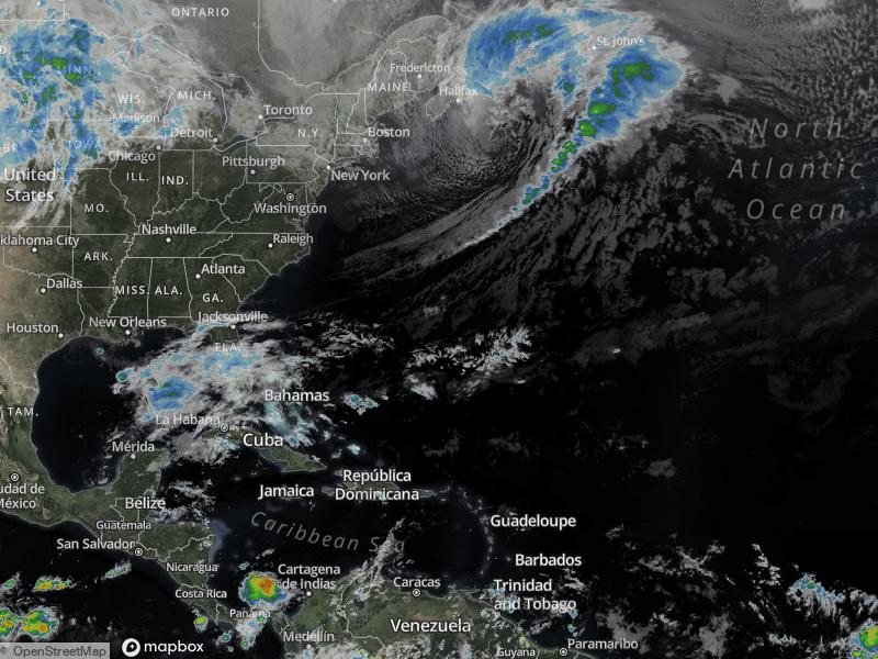 Atlantic Infrared Satellite