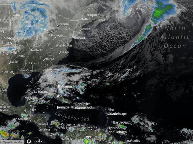 Atlantic Infrared Satellite