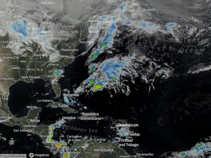 Atlantic Infrared Satellite