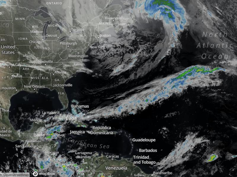 Atlantic Infrared Satellite