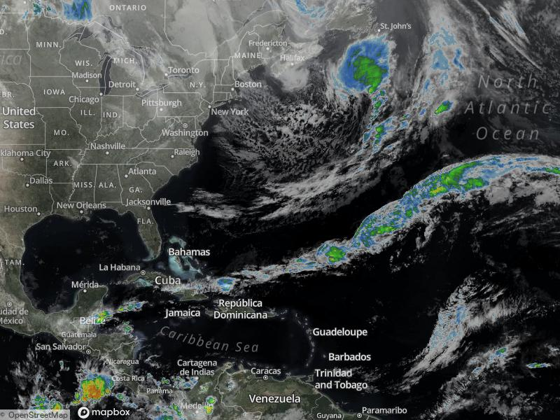 Atlantic Infrared Satellite