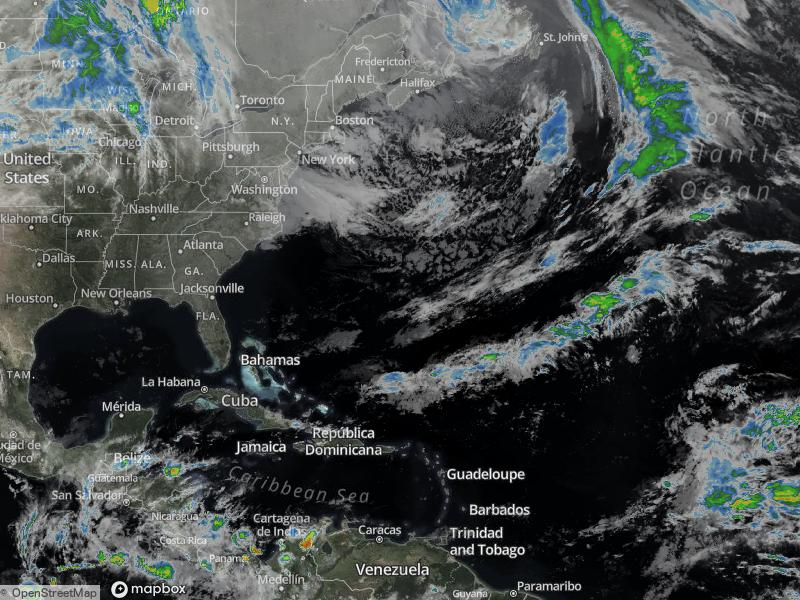 Atlantic Infrared Satellite