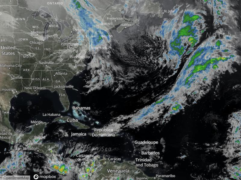 Atlantic Infrared Satellite