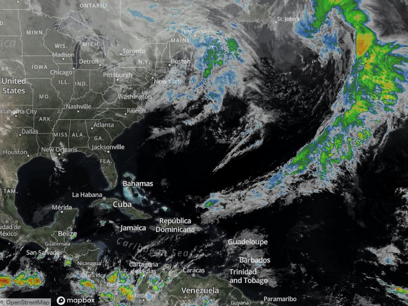 Atlantic Infrared Satellite