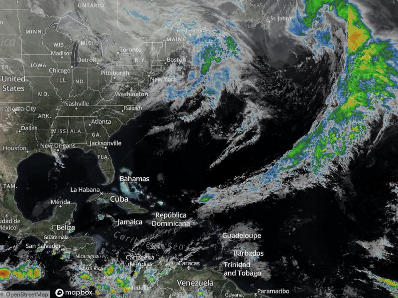 Atlantic Infrared Satellite