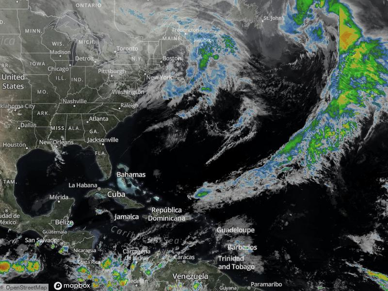 Atlantic Infrared Satellite
