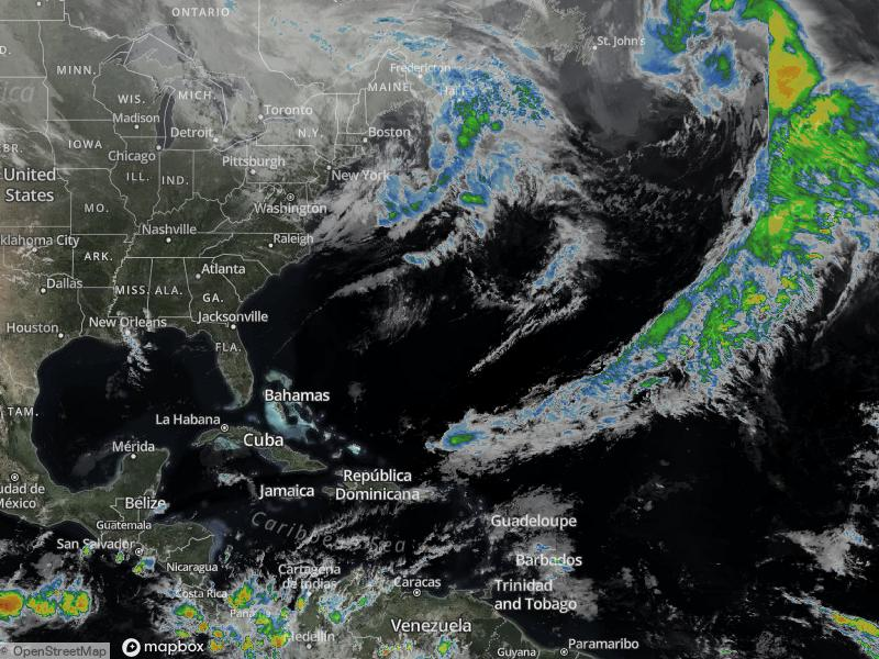Atlantic Infrared Satellite