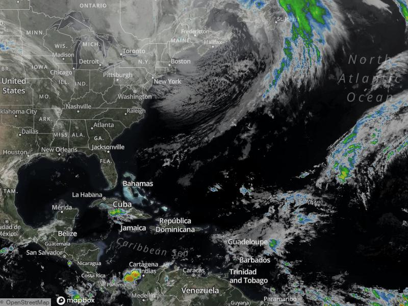 Atlantic Infrared Satellite