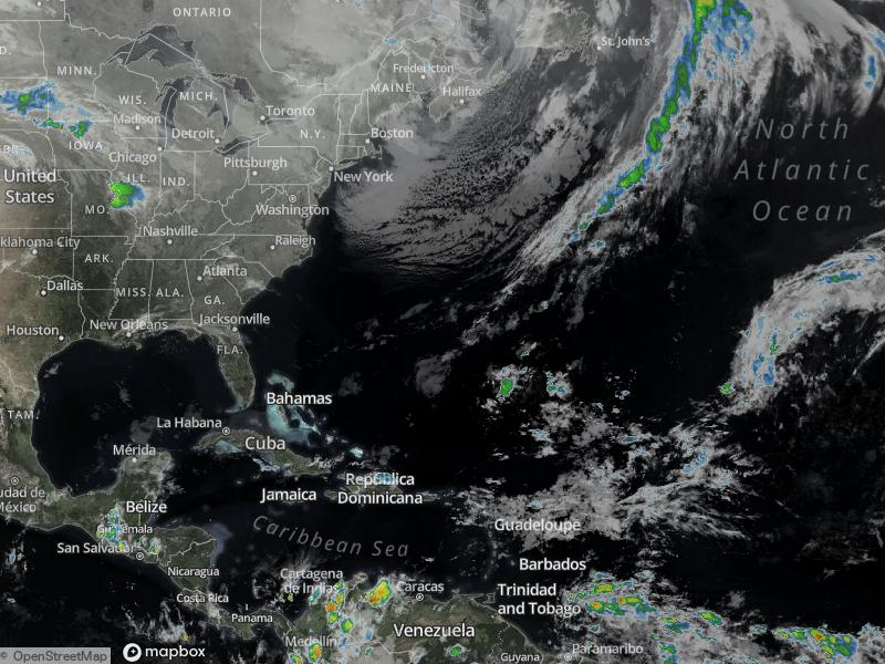 Atlantic Infrared Satellite