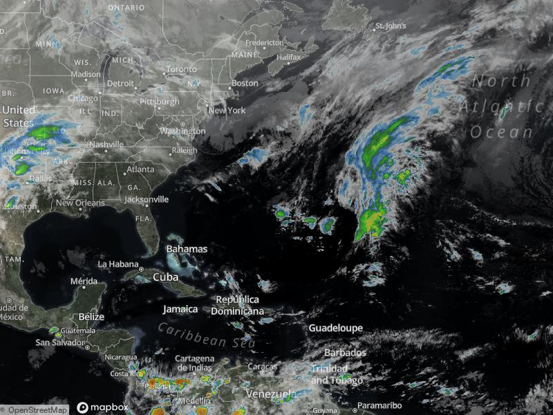 Atlantic Infrared Satellite