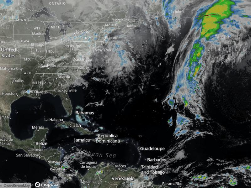 Atlantic Infrared Satellite