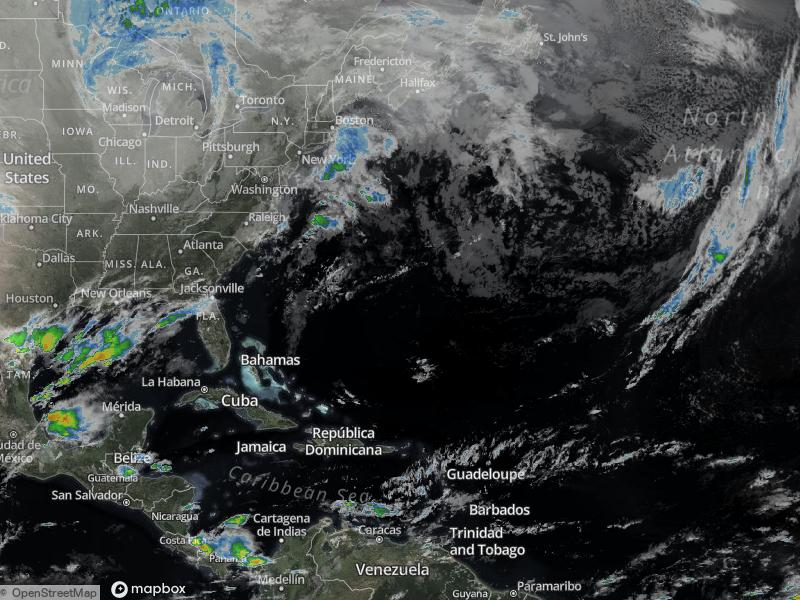 Atlantic Infrared Satellite