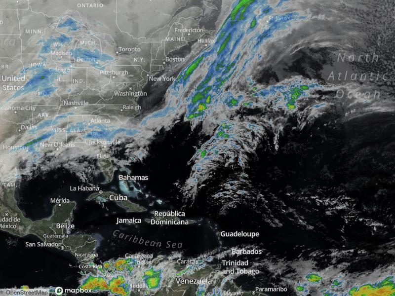 Atlantic Infrared Satellite