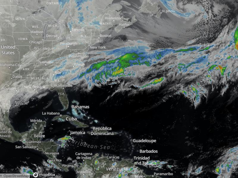Atlantic Infrared Satellite