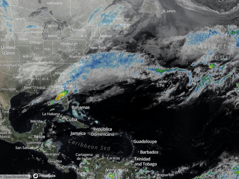 Atlantic Infrared Satellite
