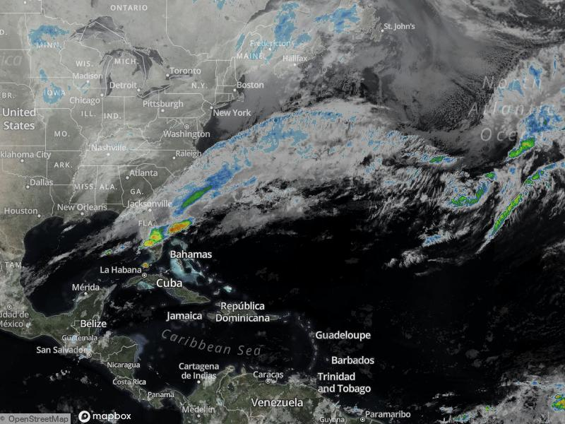 Atlantic Infrared Satellite