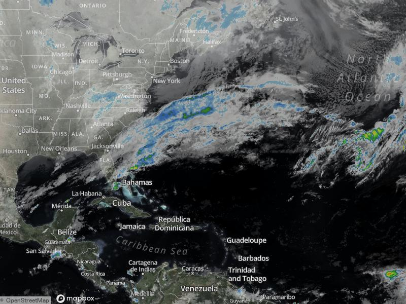 Atlantic Infrared Satellite