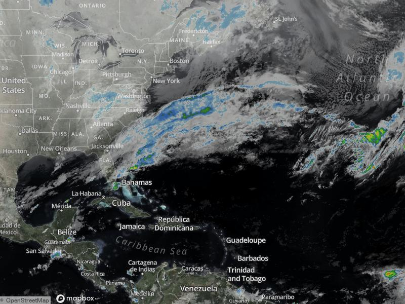 Atlantic Infrared Satellite