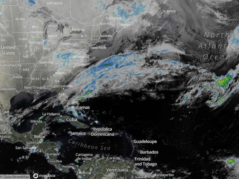 Atlantic Infrared Satellite
