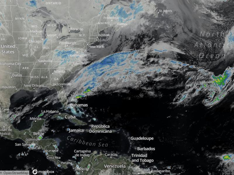 Atlantic Infrared Satellite