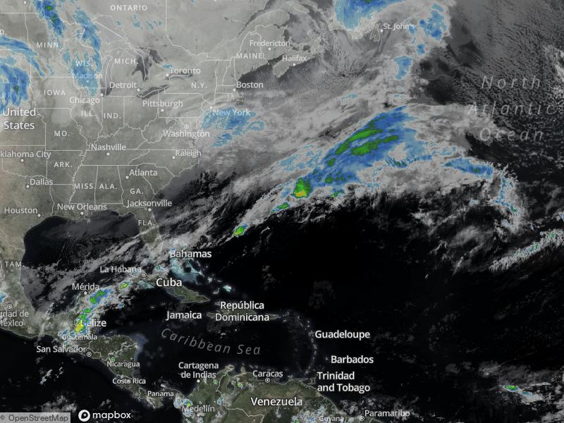 Atlantic Infrared Satellite