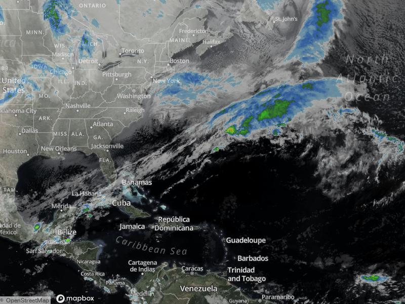 Atlantic Infrared Satellite