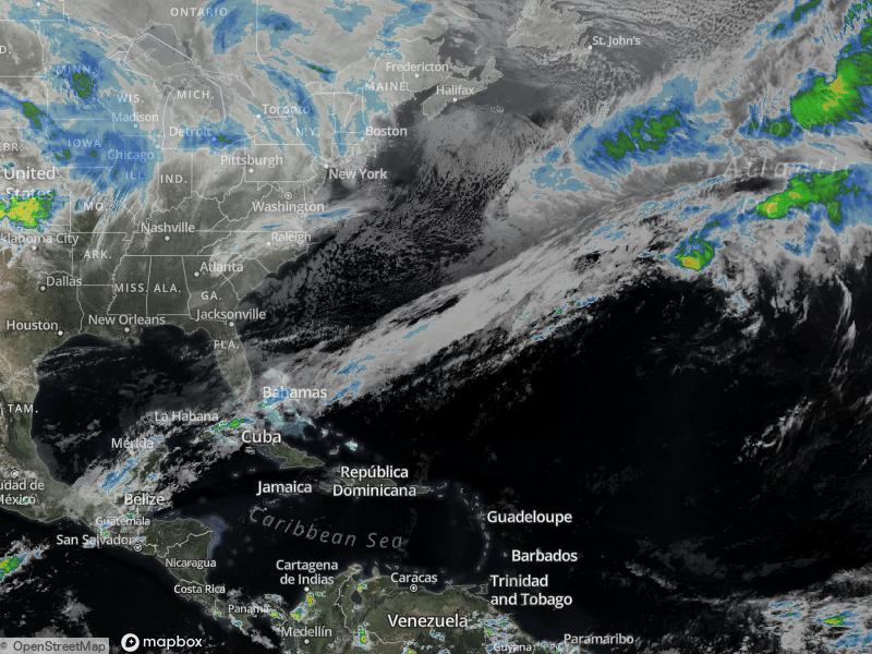 Atlantic Infrared Satellite