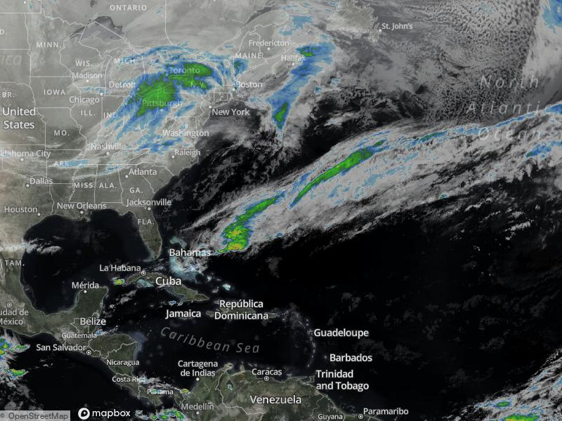 Atlantic Infrared Satellite