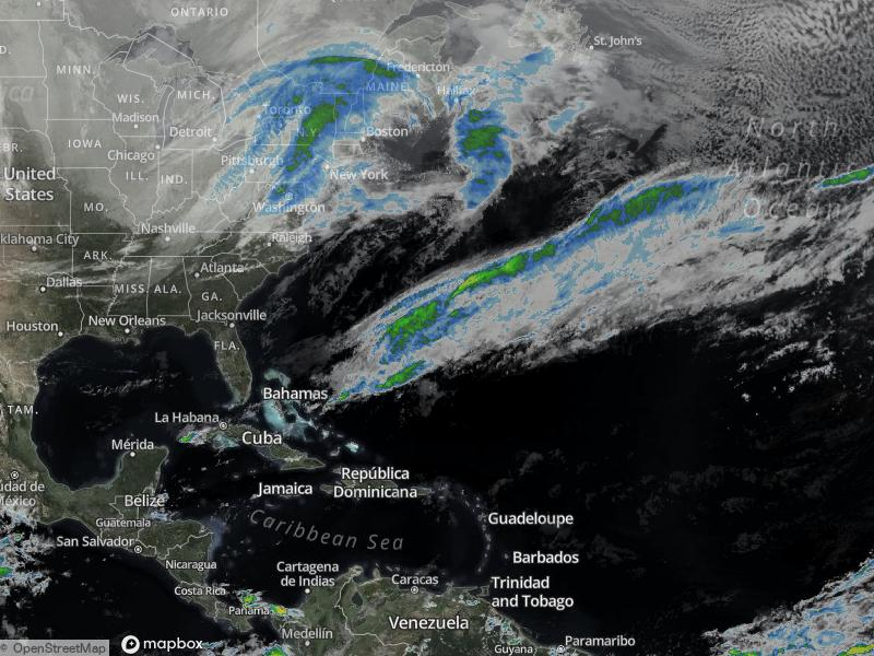 Atlantic Infrared Satellite