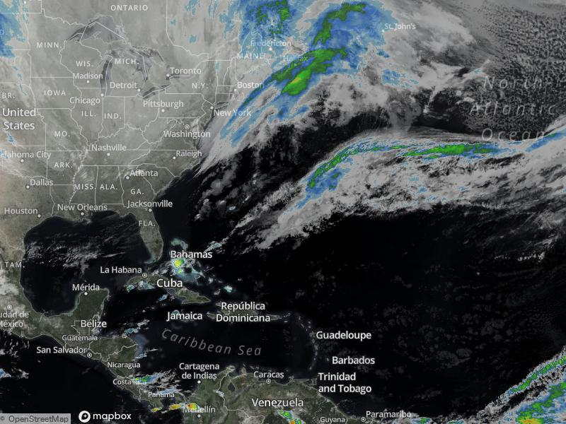 Atlantic Infrared Satellite