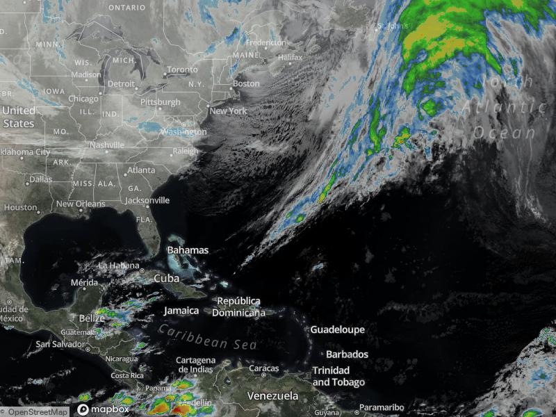 Atlantic Infrared Satellite