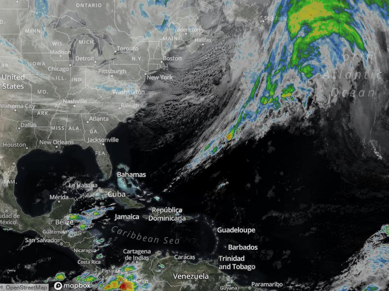Atlantic Infrared Satellite