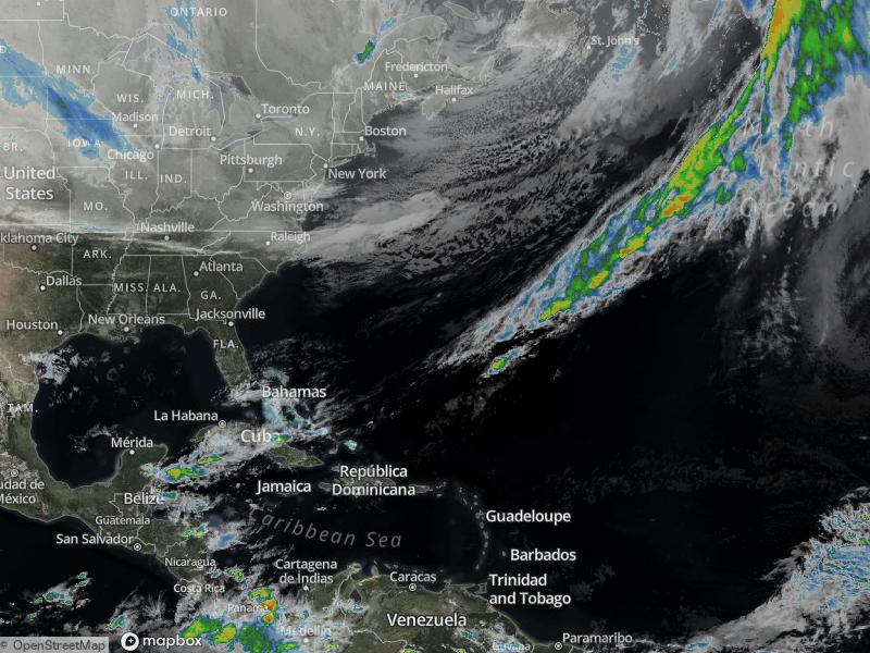 Atlantic Infrared Satellite