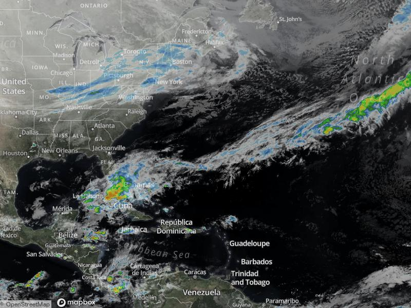 Atlantic Infrared Satellite