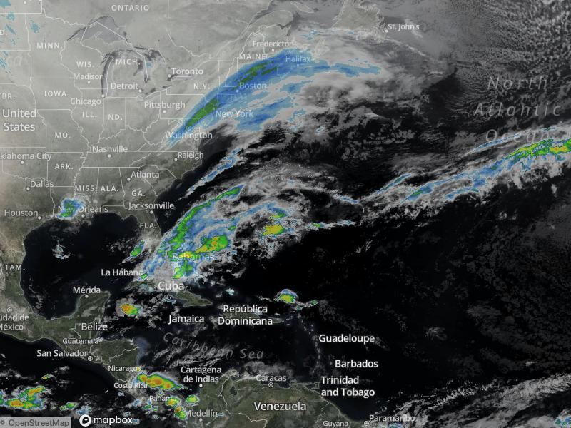 Atlantic Infrared Satellite
